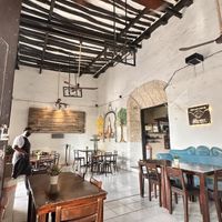   at Restaurante Los Arcos in Izamal