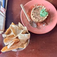   at Restaurante Los Arcos in Izamal