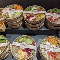 Vegan bowls at Natoo in Frankfurt