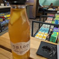 Apple iced tea at Natoo in Frankfurt
