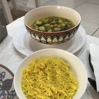 The green stew, super healthy and delicious   at Vegan Spectrum مطبخ الطيف النباتي in Amman