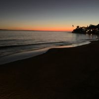 It’s on the water in Montecito, to the sunsets are gorgeous  at Caruso's in Santa Barbara