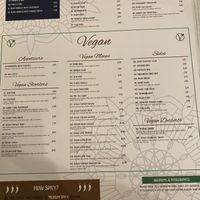 New Vegan Menu   at Namaste in Wolverhampton