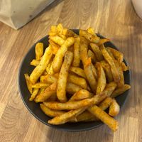 Nepalese masala chips   at Namaste in Wolverhampton