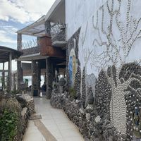 Entrance to restaurant   at Le N'Gor in Dakar
