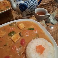 Peanut-Coconut Curry for 6,50 at Thai Chi in Freiburg