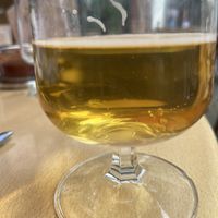 Stuff sitting at bottom of beer   at Thai Chi in Freiburg