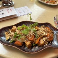 Pad Thai with tofu  at Thai Chi in Freiburg