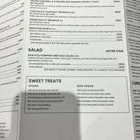 Menu as of April 2023  at Seed Cafe in Colombo