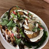 Roast pumpkin and quinoa bowl  at Seed Cafe in Colombo
