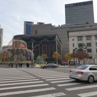 in this big department store... Fl. B1 at Chick Peace - Shinsegae Jung-gu in Seoul