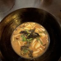 miso soup  at Jasmijn en Ik in Utrecht