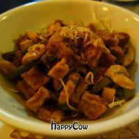 Having an all-vegan dinner at 'Jasmijn en ik' in Utrecht. at Jasmijn en Ik in Utrecht