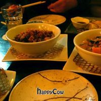 Having an all-vegan dinner at 'Jasmijn en ik' in Utrecht. at Jasmijn en Ik in Utrecht