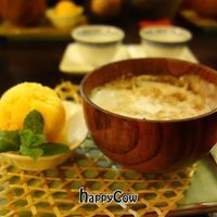 Having an all-vegan dinner at 'Jasmijn en ik' in Utrecht. at Jasmijn en Ik in Utrecht