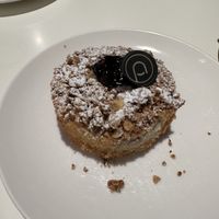 Berry crumble cake  at Papín in Logrono