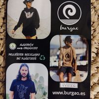 Shop flyer at Burgao in Lanzarote