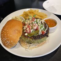 Falafel burger  at Artcaffé in Nairobi