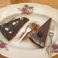 Desserts at DaOrganic restaurant in Sofia