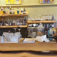 bar at DaOrganic restaurant in Sofia