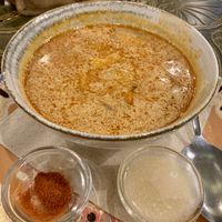 “Tripe soup"  at DaOrganic restaurant in Sofia