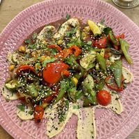   at DaOrganic restaurant in Sofia