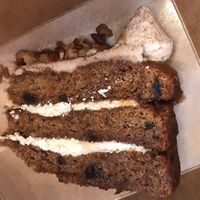 Banoffee and pecan cake   at Hebden Sarnies in Hebden Bridge