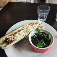 Meatball sub at Hebden Sarnies in Hebden Bridge