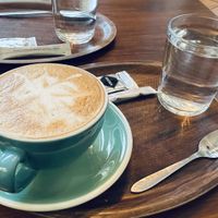 Vegan Cappuccino   at Equilibrium Kaffee in Vienna