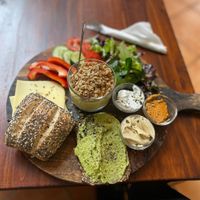 Vegan breakfast  at Equilibrium Kaffee in Vienna