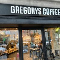 Front at Gregorys Coffee in Brooklyn