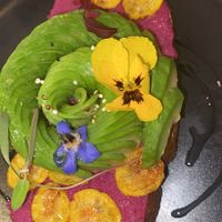 Vegan avo toast   at Avocado in Cusco