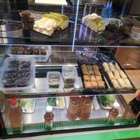 Inside counter at VeganLand in Ratingen