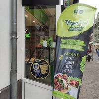 The restaurant at VeganLand in Ratingen