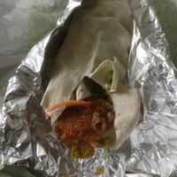 Falafel Wrap at VeganLand in Ratingen