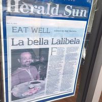 Herald Sun Review at Cafe Lalibela in Footscray