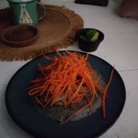Vegano taco at Tribu Mazunte in Mazunte