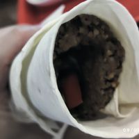 I ate 2 big durum at Enfes Çiğ Köfte in Nicosia