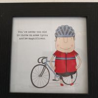 The magnificent 😊 at The Hub and Spoke Cafe in Dunstable