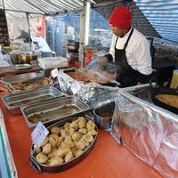 Chef in action at The Dosa in Hebden Bridge