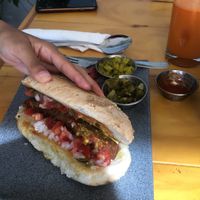 Hot Dog 🧡  at Tata Mia in Bucerias