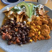 Tofu scramble breakfast  at Tata Mia in Bucerias