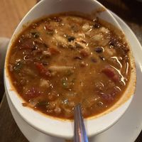 Vegan chili  at Lucky's Taproom and Eatery in Dayton