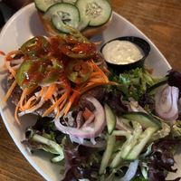 Cobra Impossible Burger  at Lucky's Taproom and Eatery in Dayton
