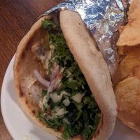 Seitan gyro at Lucky's Taproom and Eatery in Dayton