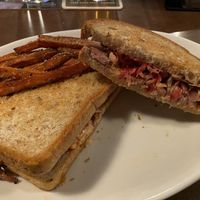 Jackfruit Reuben at Lucky's Taproom and Eatery in Dayton