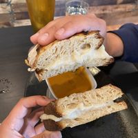 Grilled cheese  at Braidwood in Whistler