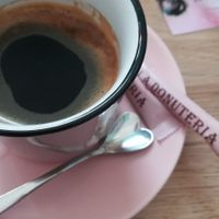 lovely coffee at La Donuteria - Alžbetina in Kosice