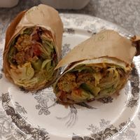 Falafel wrap at FineFine in Hilden