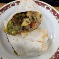 Burrito at Earthlings in Newcastle Upon Tyne